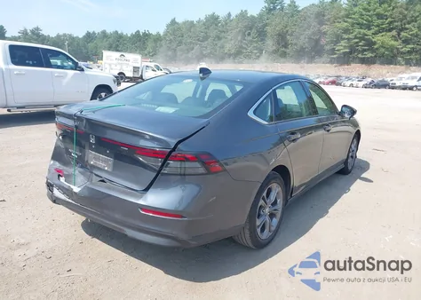 2024 Honda Accord Ex z USA, uszkodzony, nr VIN 1HGCY1F30RA030766